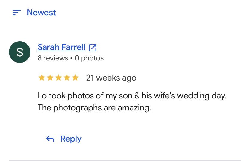 Wedding Review