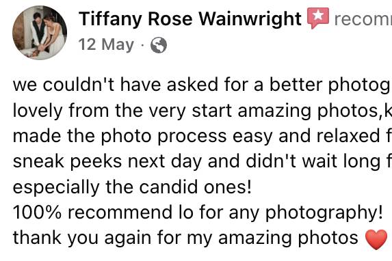 Wedding Review