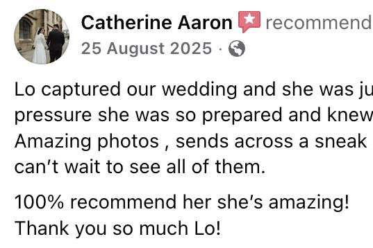Wedding Review