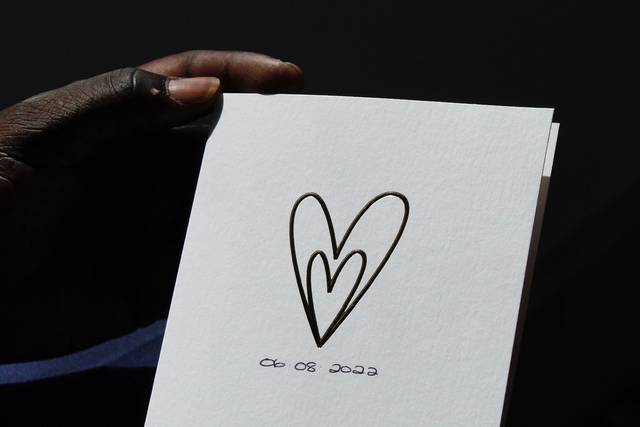 Wedding note
