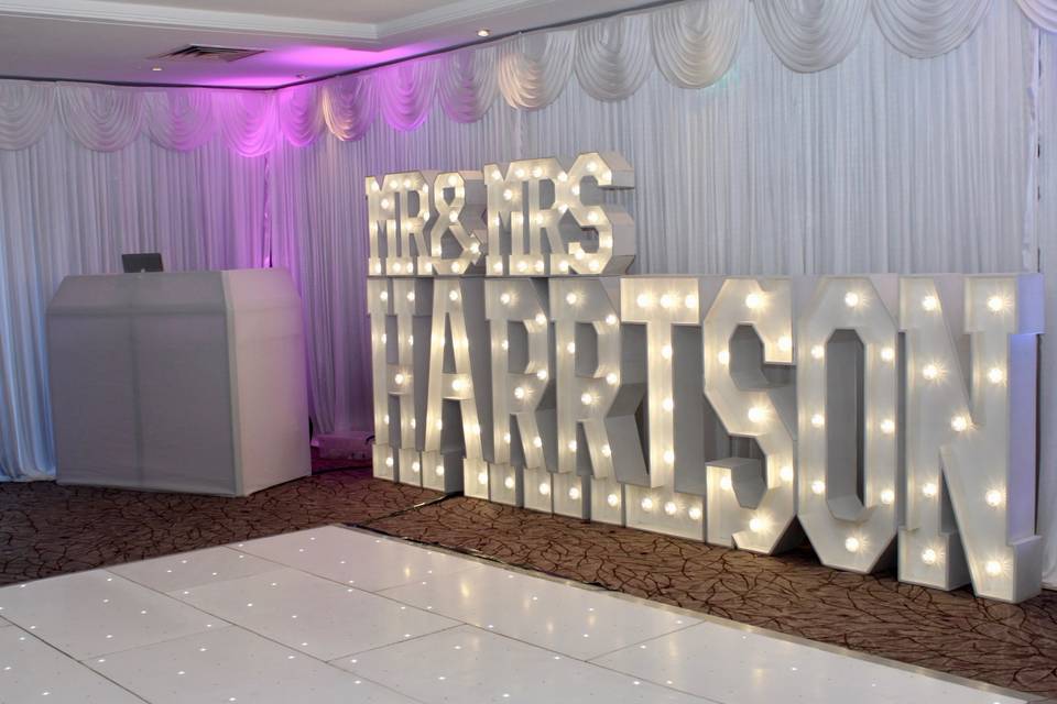 LED lettering