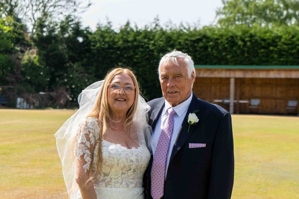 Bride and Father