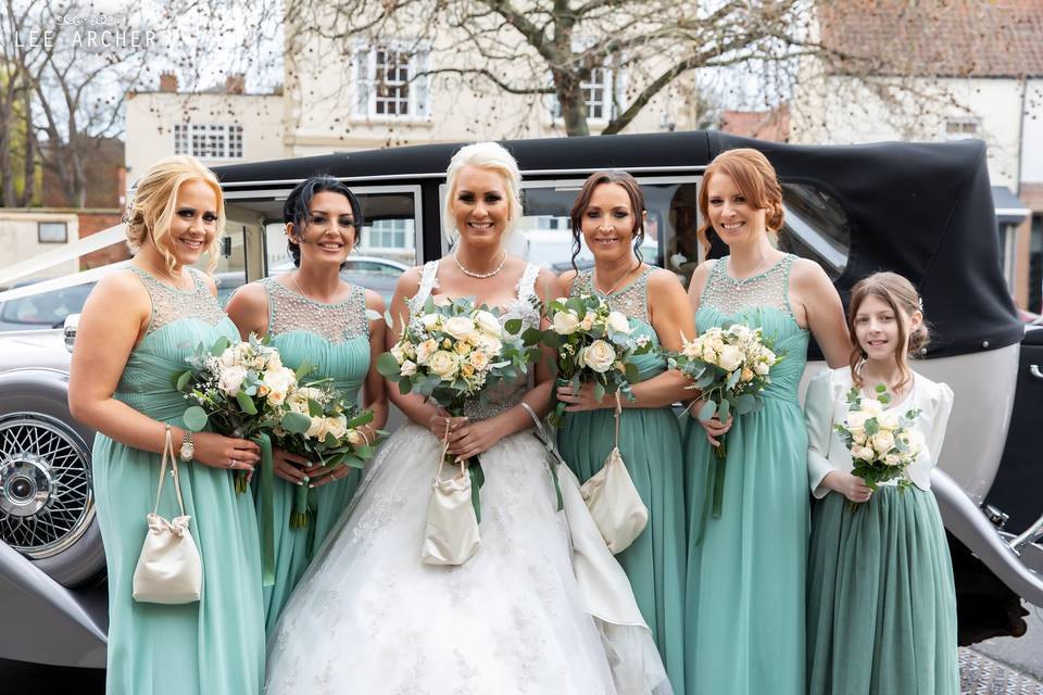 Bridal party Bawtry