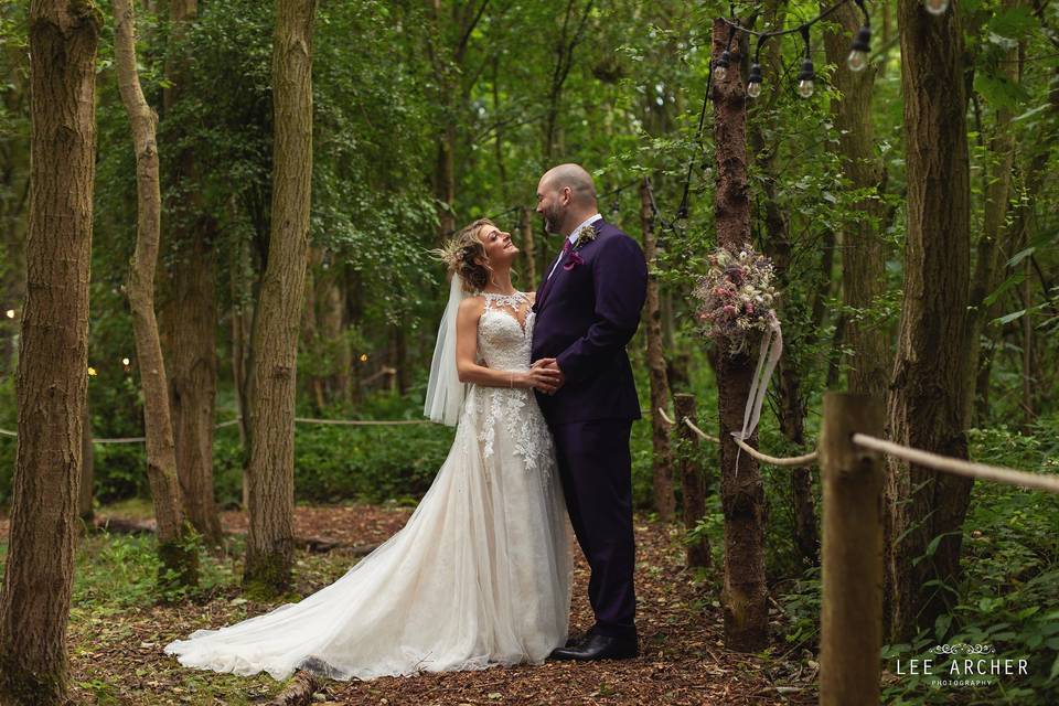 Cockley woods wedding