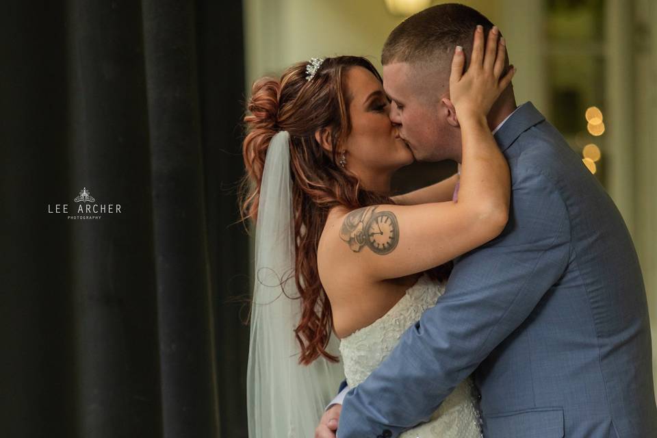 Wedding kiss