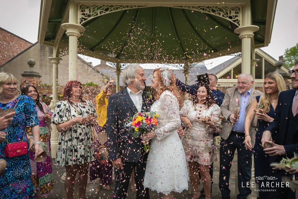 Confetti shot Mount Pleasant