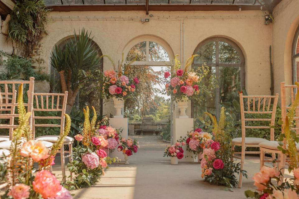 Ceremony florals