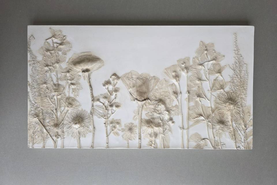 Bridal floating wall panel