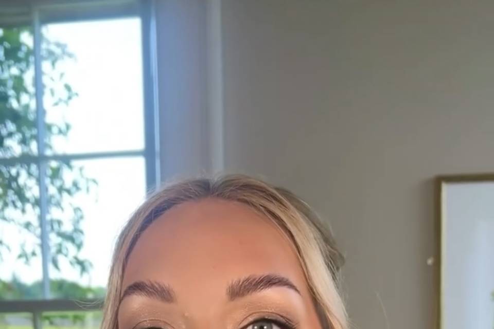 Bridesmaid Hair & Makeup