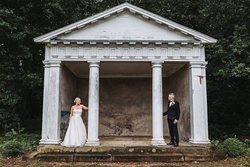 Bride and groom photo