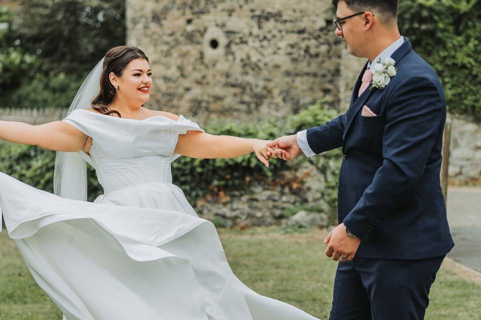 Couple dancing