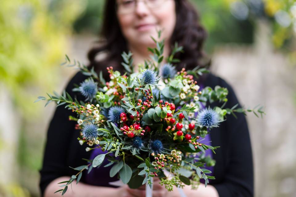 Bride's Wedding Bouquet