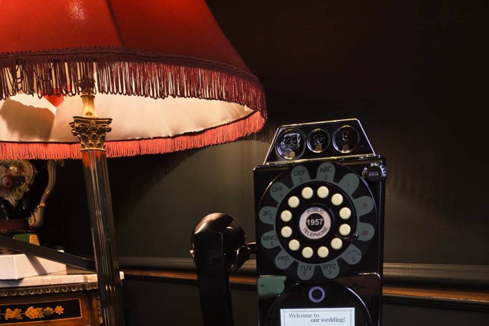 1950s Payphone Video Guestbook