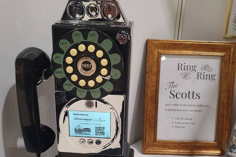 Video phone with custom screen