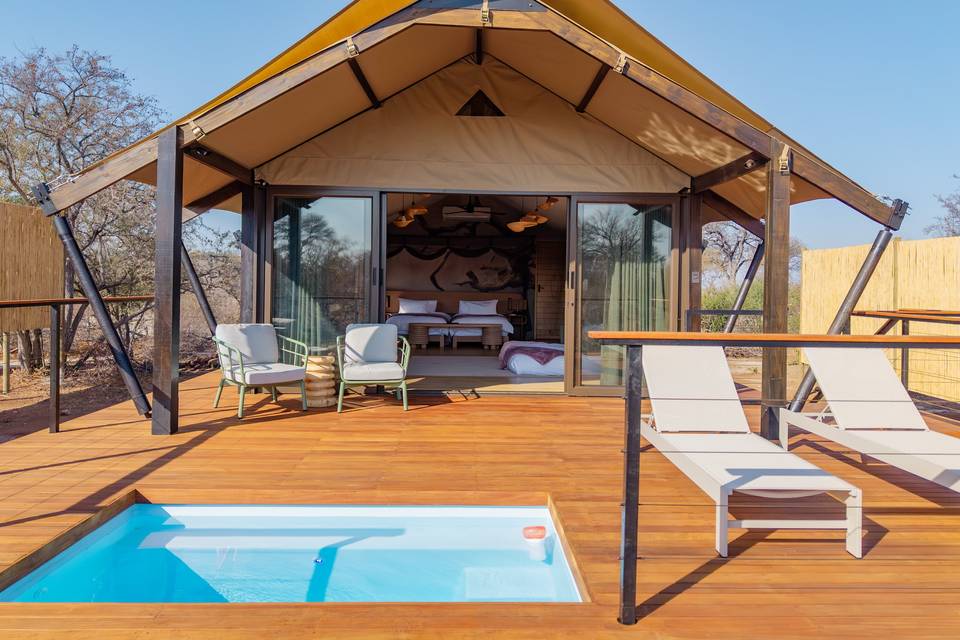 Tented lodge
