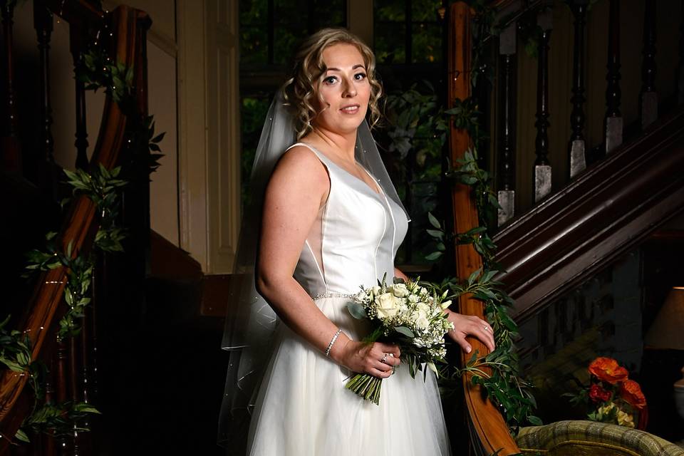 Quickly Posed Bride