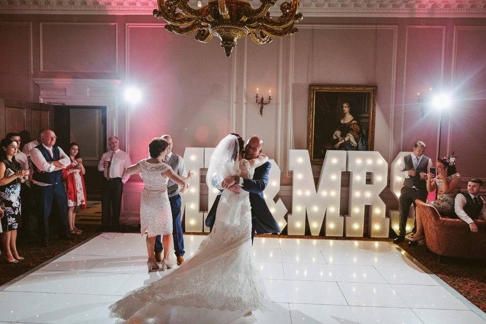 Crathorne Hall dance floor