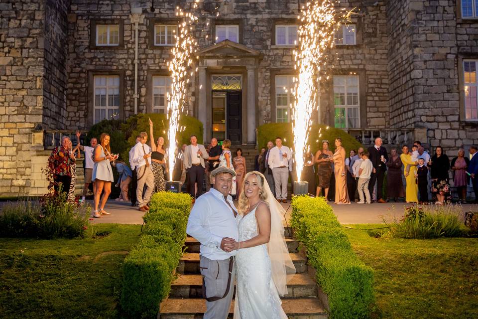 Sparkling wedding