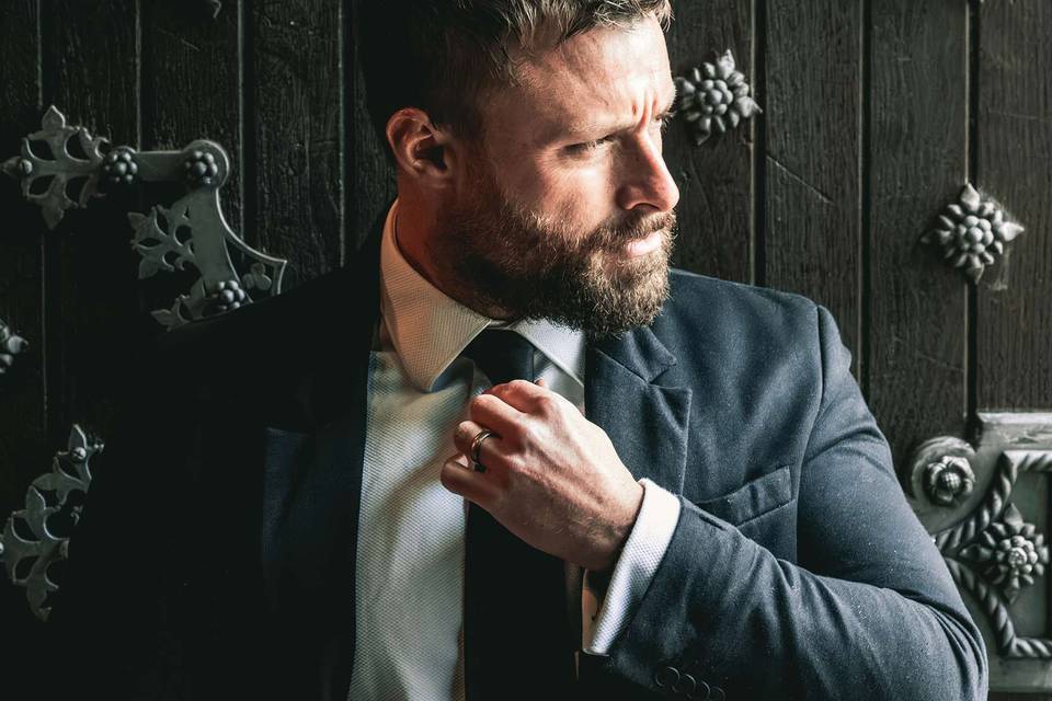 Groom preparation