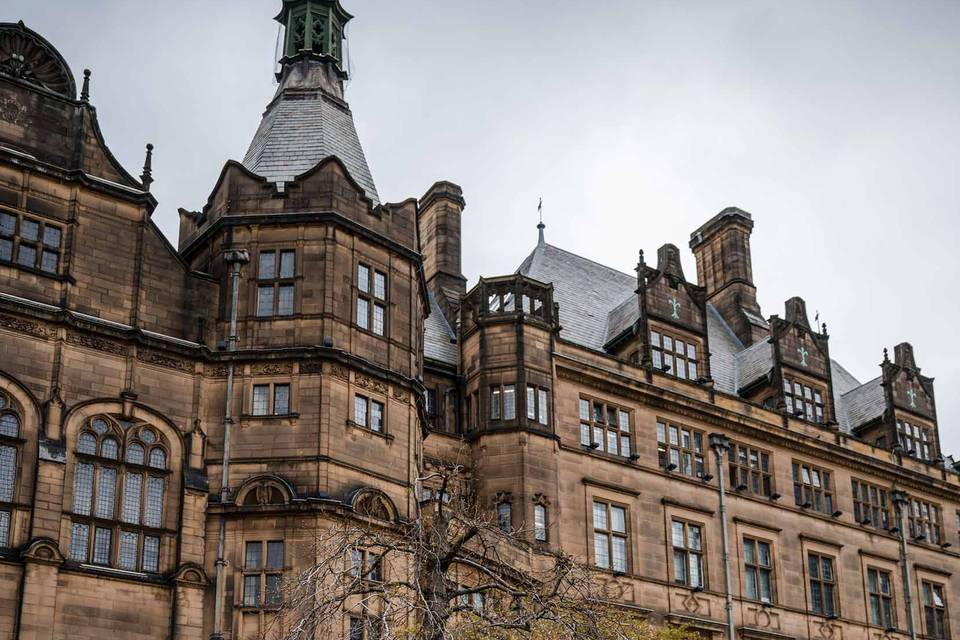 Sheffield Town Hall weddings