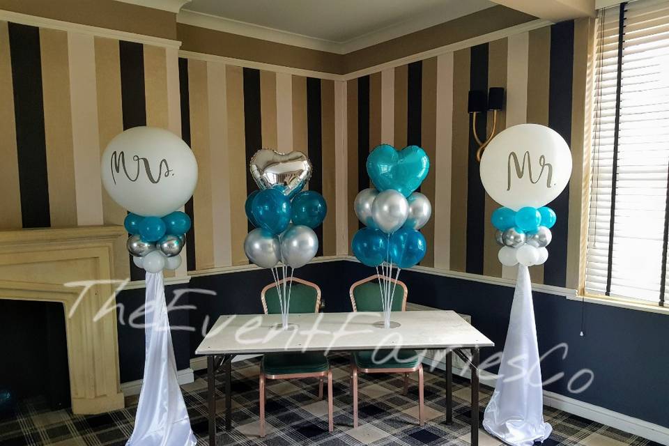 Wedding balloons