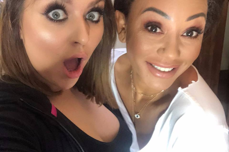 Mel B Makeup