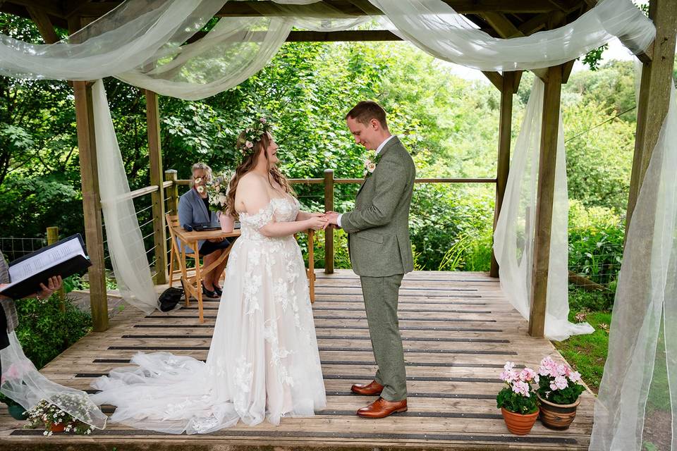 Outdoor Ceremony at The Green