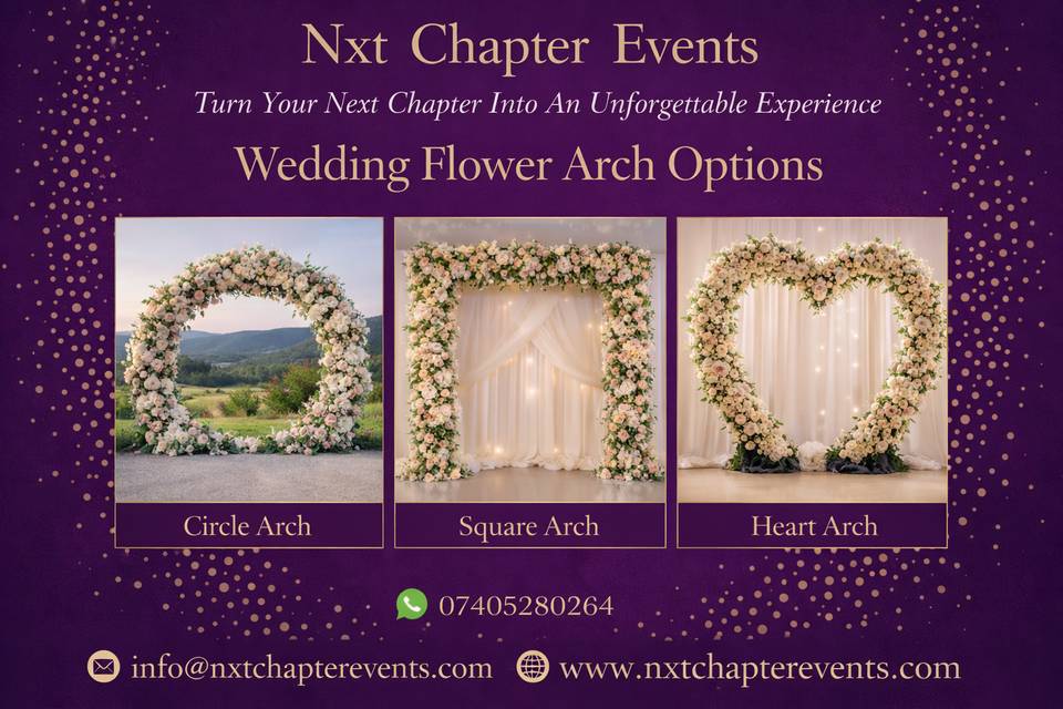 Wedding Flower Arch