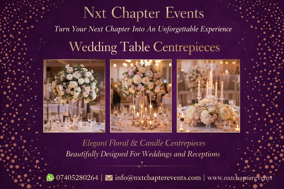Wedding Table Centrepieces