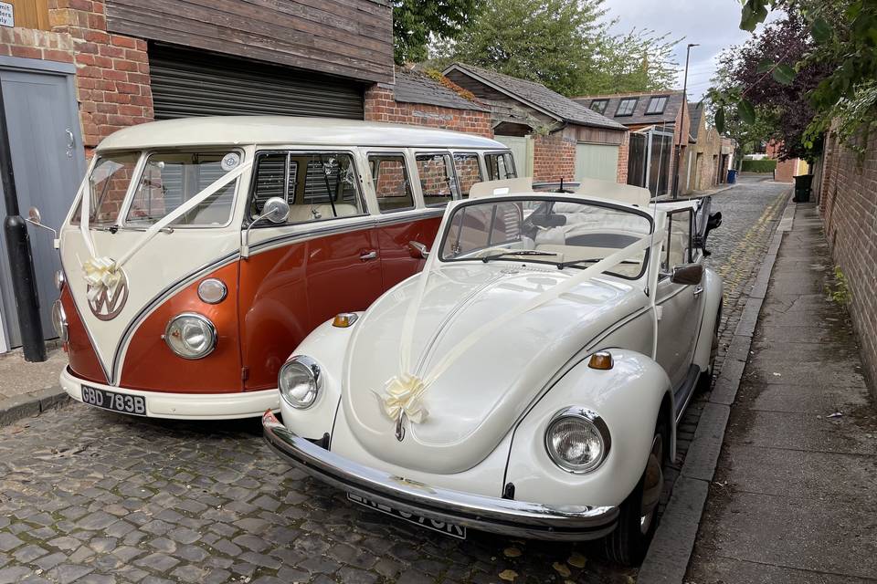 VW camper & Beetle
