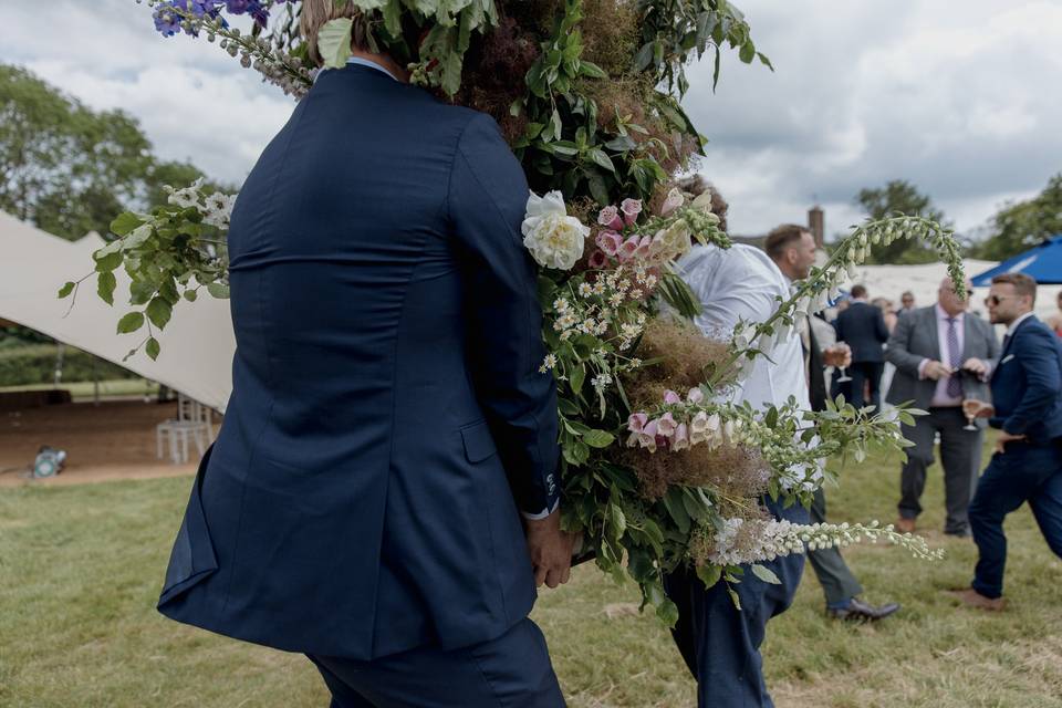 Hannah Warmisham Wedding Photo