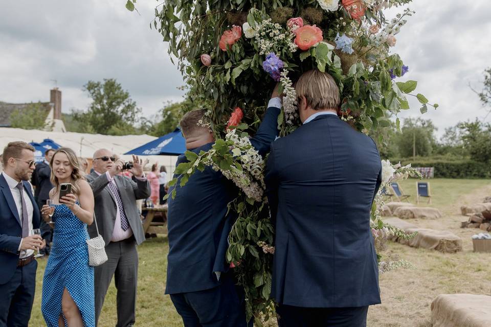 Hannah Warmisham Wedding Photo