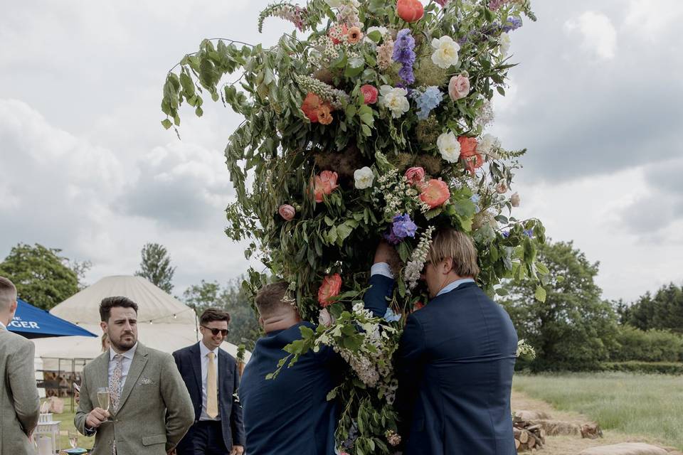 Hannah Warmisham Wedding Photo