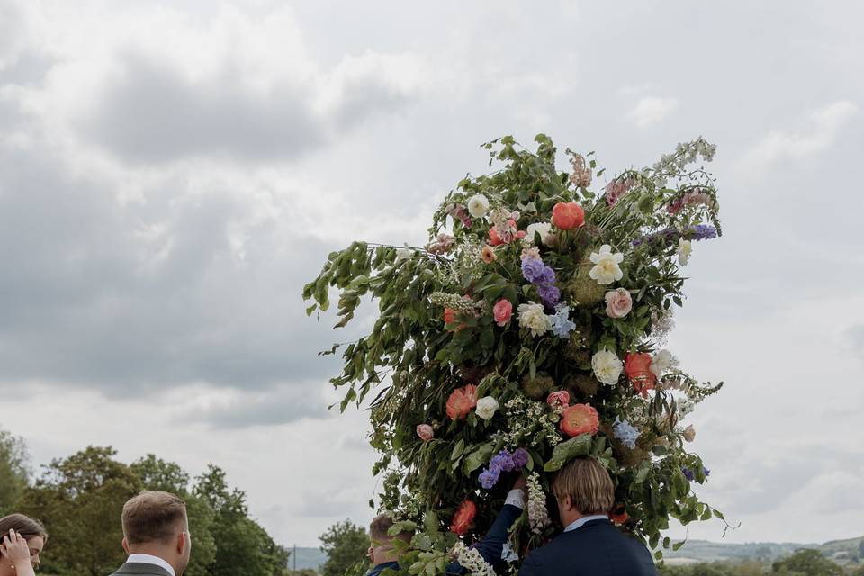 Hannah Warmisham Wedding Photo