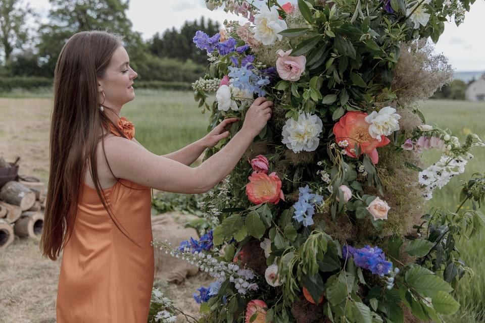 Hannah Warmisham Wedding Photo