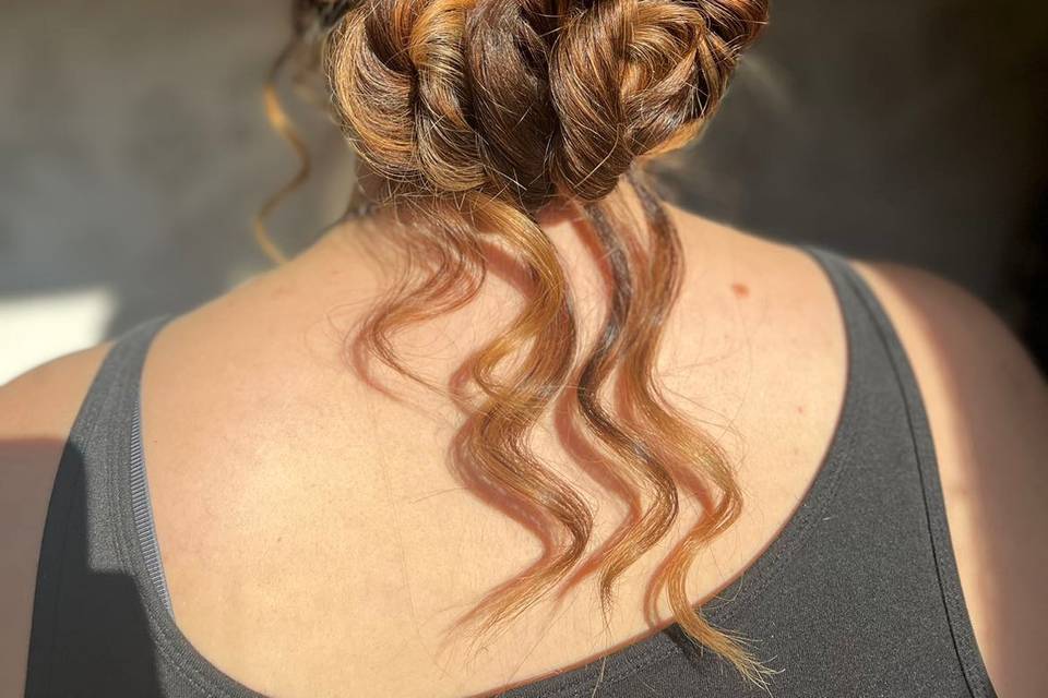 Bridal hair