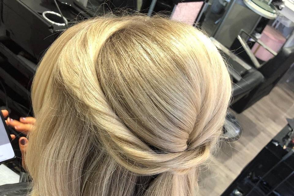 Bridal hair