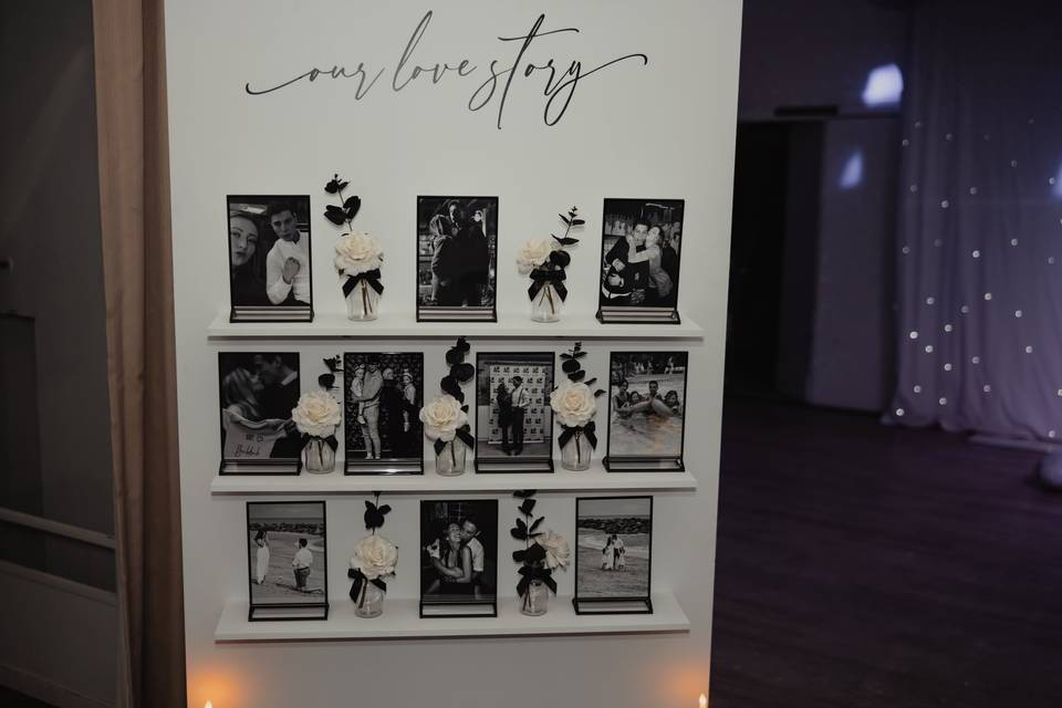 Our Love Story Shelf