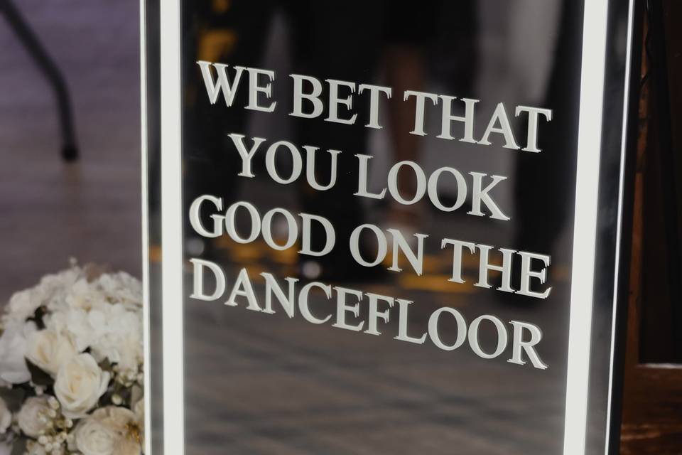 Personalised LED Mirror