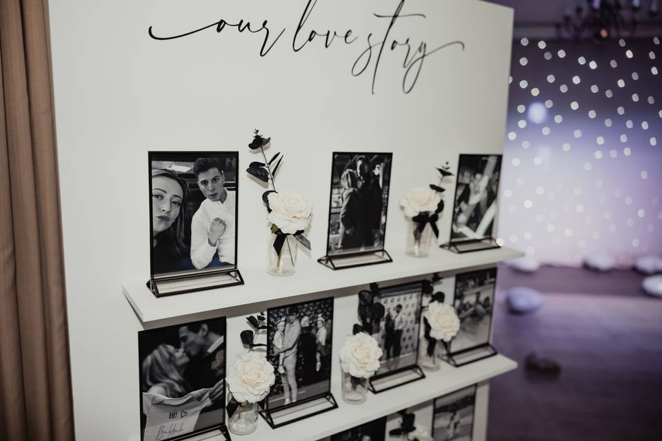 Our Love Story Shelf