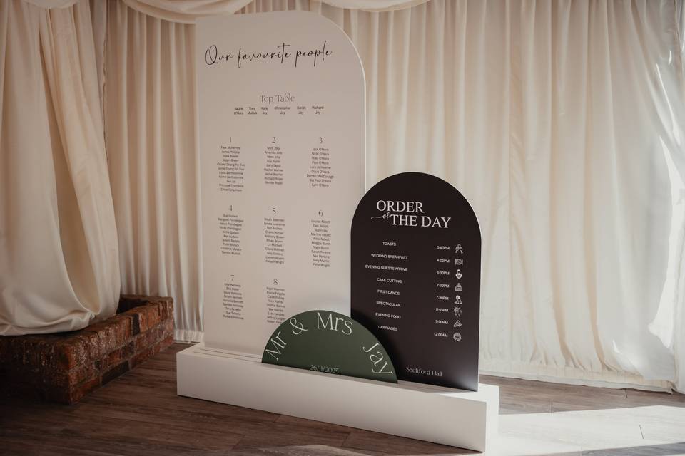 Our Signature Welcome Sign