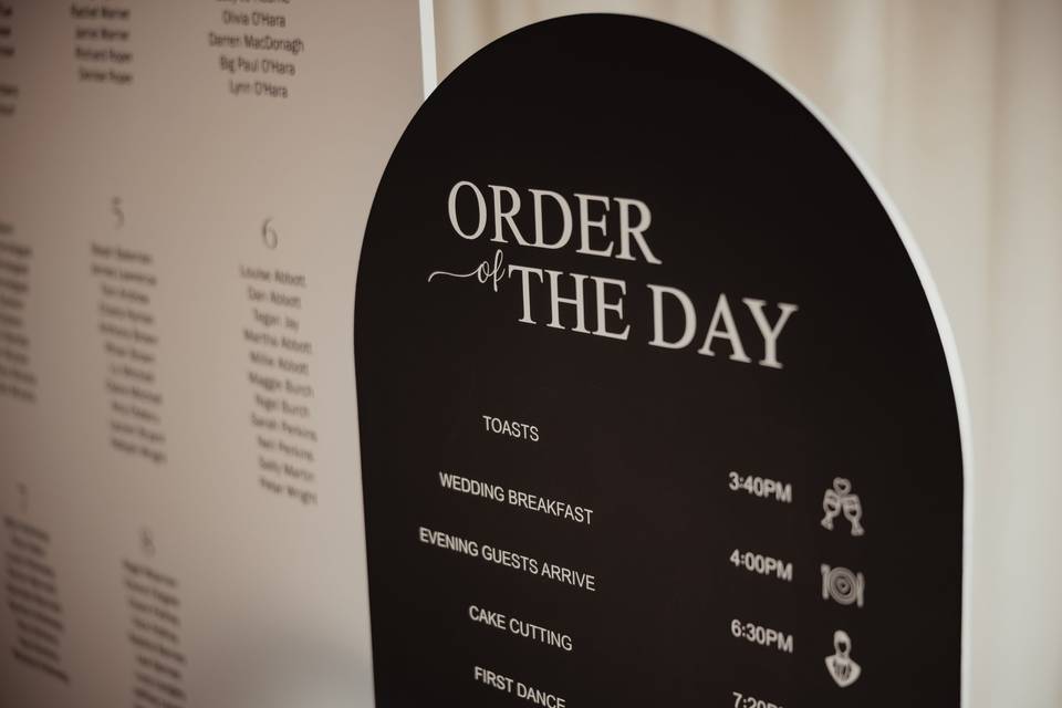 Our Signature Welcome Sign