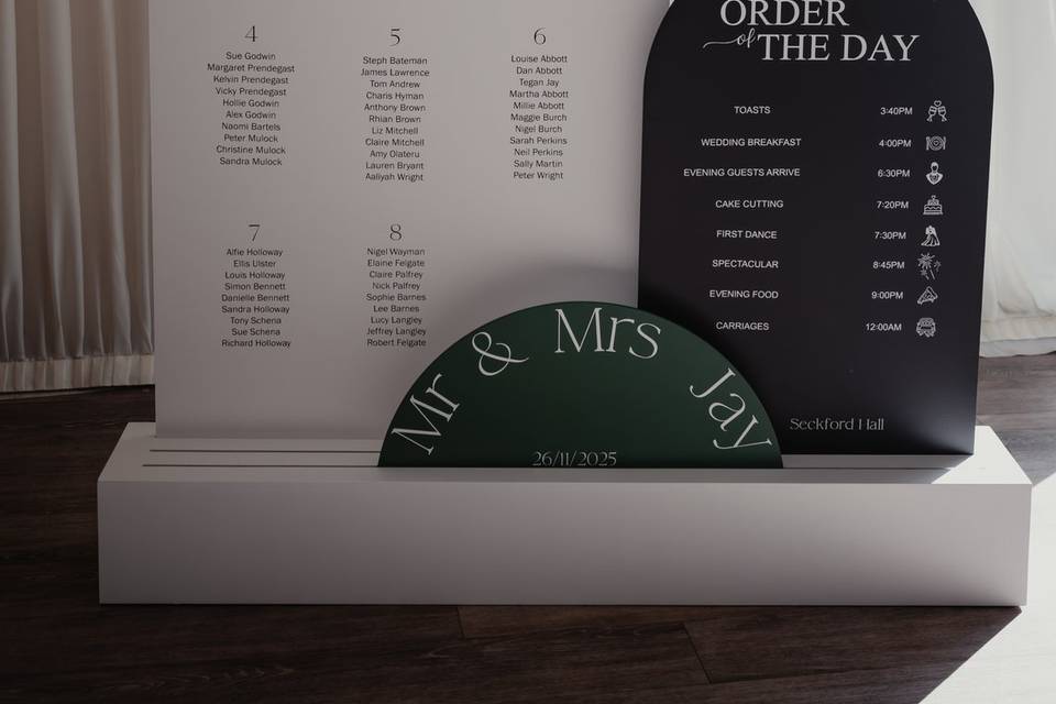 Our Signature Welcome Sign