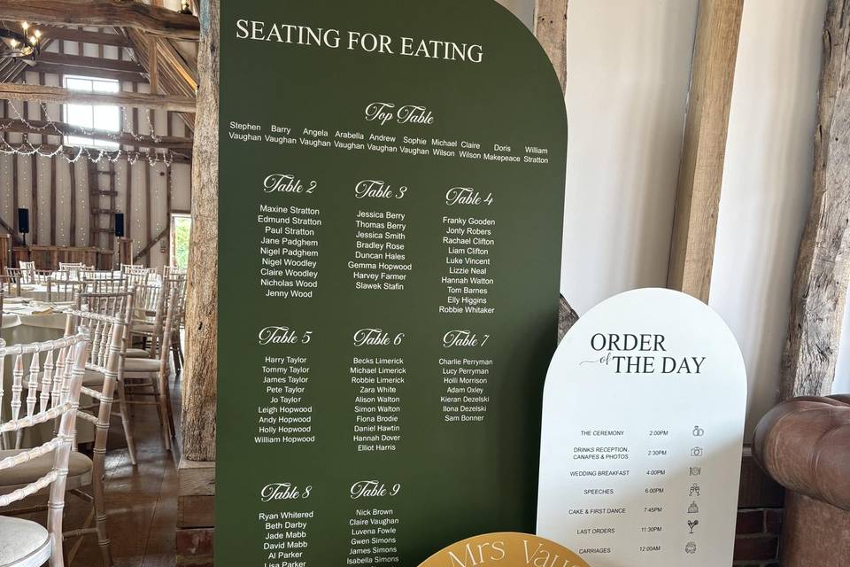 Our Signature Welcome Sign