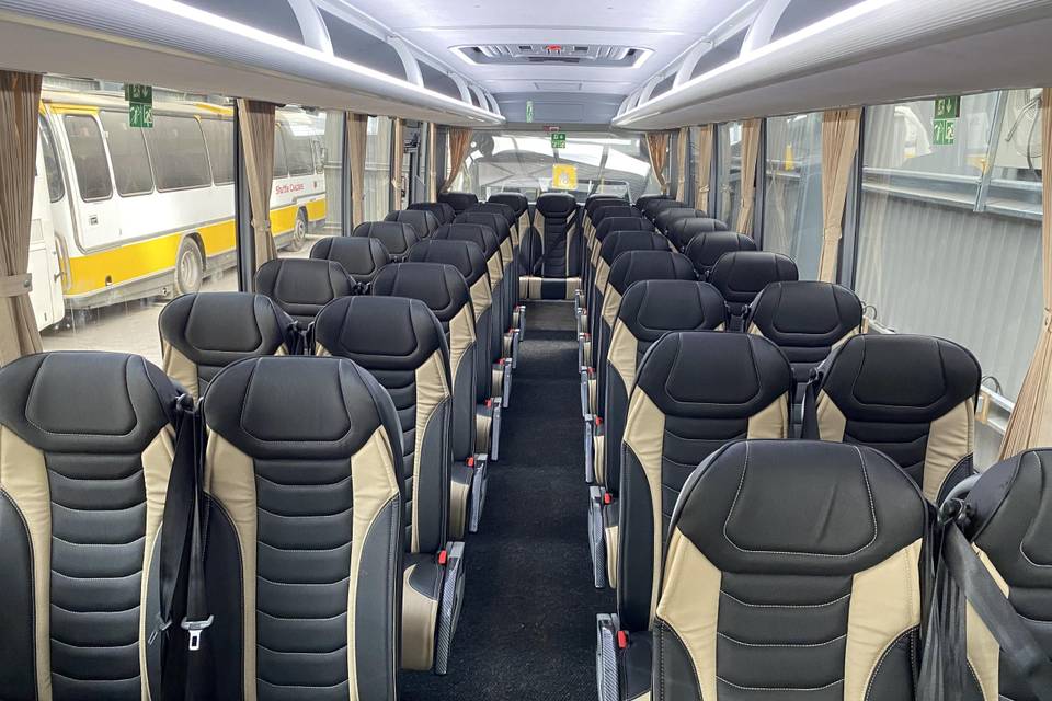 35-seater interior