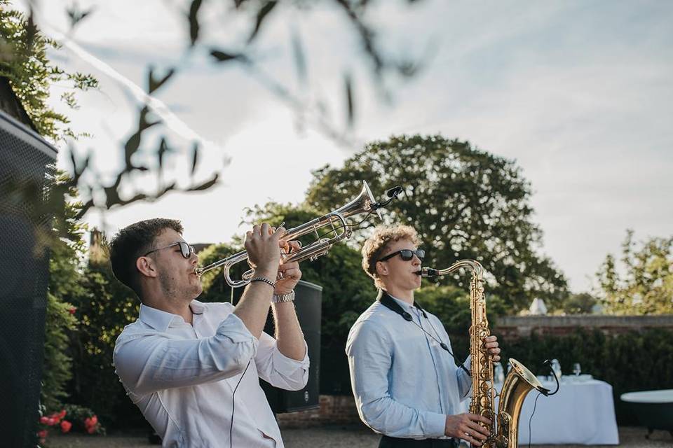 Brass musicians