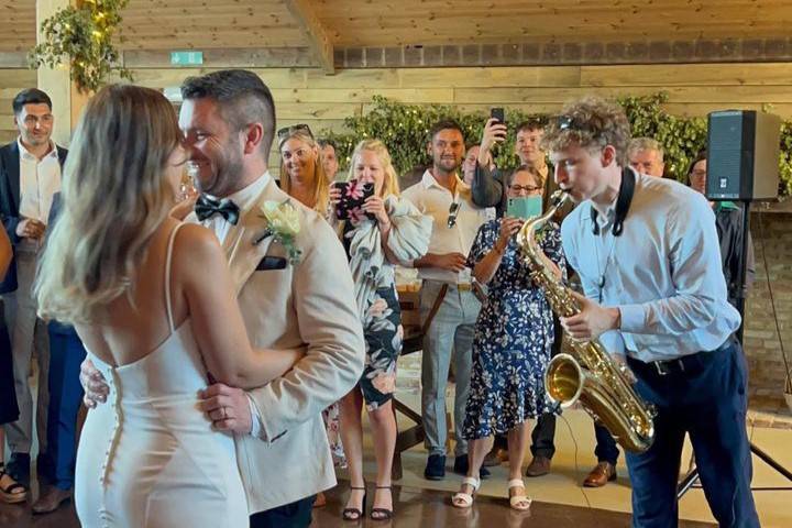 Saxophone for the first dance