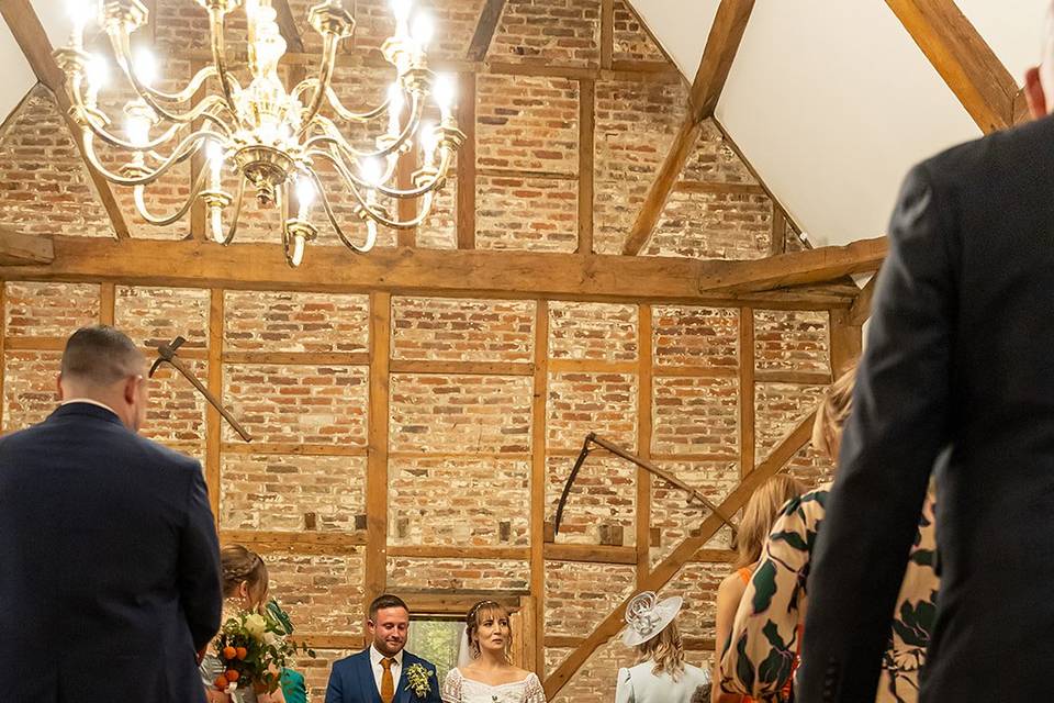 Barn wedding