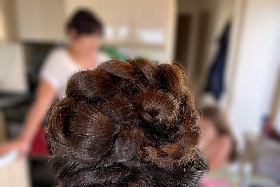 Wedding Guest updo