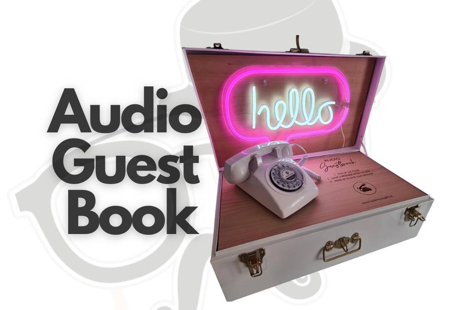 Audio guest book